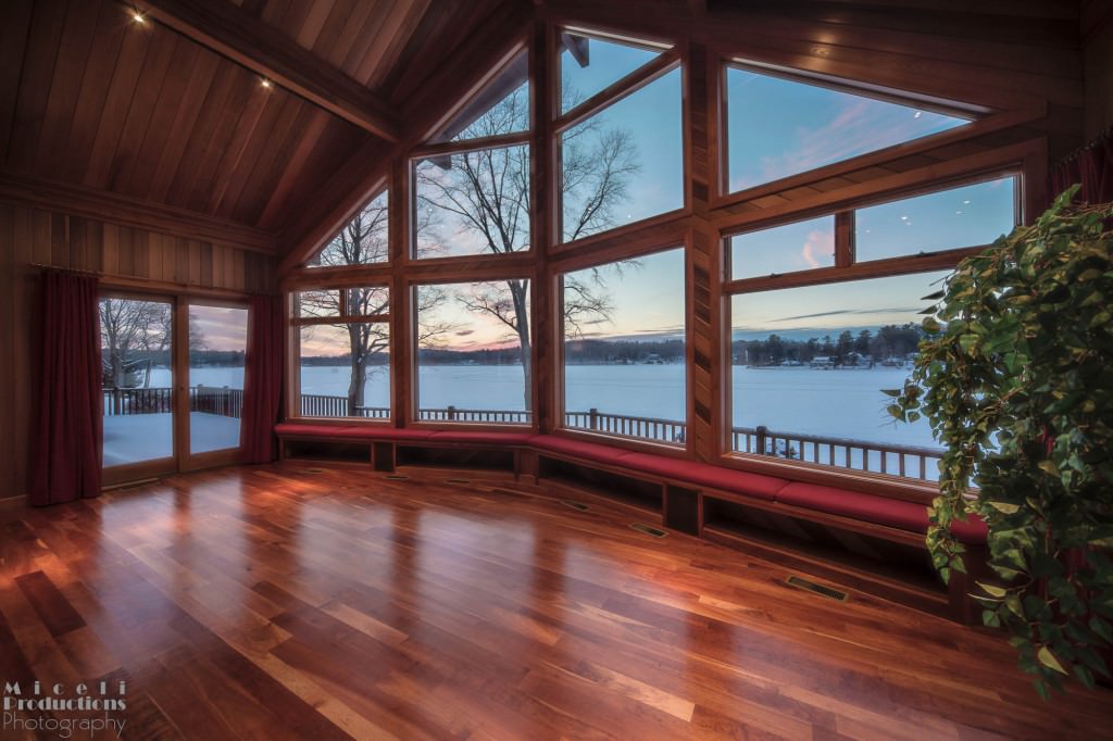 Bantam Lake Home. © Miceli Productions Photography