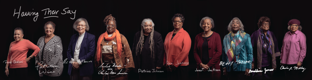 Having THEIR Say: Generations in Conversation is a project initiated by Hartford Stage and filmed by Miceli Productions, inspired by the Delany Sisters. Young Hartford area students interview women about their experiences as African-Americans through the civil rights movement to the present.