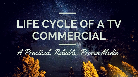 Life Cycle of a TV Commercial- A Practical, Reliable, Proven Media. Photo by Miceli Productions, Hartford, CT.