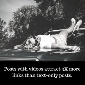Posts with videos attract 3X more links than text only posts. Miceli Productions is a video production company in Hartford CT that can help you create your video marketing content.
