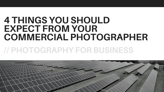 4 THINGS YOU SHOULD EXPECT FROM YOUR COMMERCIAL PHOTOGRAPHER by Miceli Productions, Hartford CT.