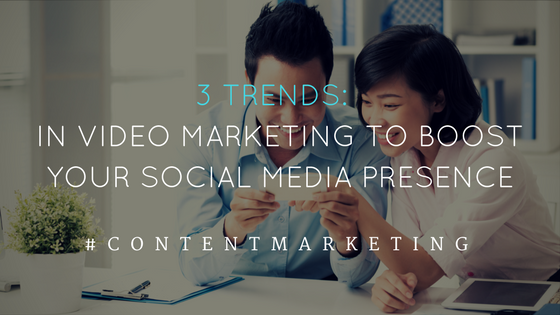 3 Trends in Video Marketing to Boost Your Social Media Presence. Video productions for video marketing in CT