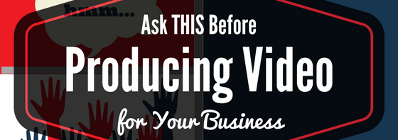Ask This Before Producing Video for Your Business. Miceli Productions provides services to help you with video for business in Hartford, CT and New Haven CT.