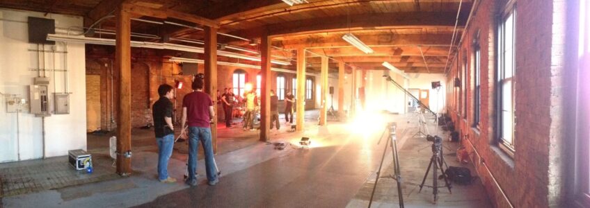 Video production company Miceli Productions filming a music video in Southington, CT {{brizy_dc_image_alt entityId=