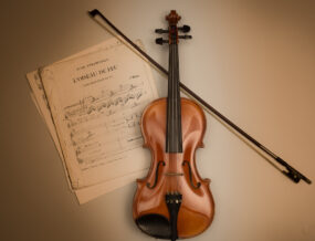 Classical violin photo. Lifestyle photography and still life by Miceli Productions.